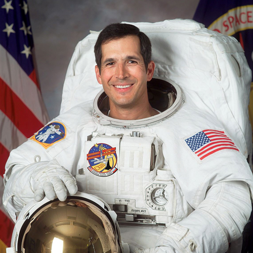James L. Clark | John Bennett Herrington (born September 14, 1958 in Chickasaw Nation) is a retired United States Naval Aviator, engineer and former NASA astronaut.